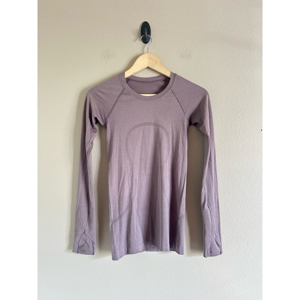 Lululemon Swiftly Tech Long Sleeve 2.0 Size 2 🌸 Pink Peony PKPI/PKPI 00461